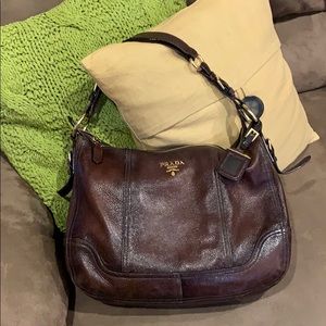 Beautiful brown Prada handbag